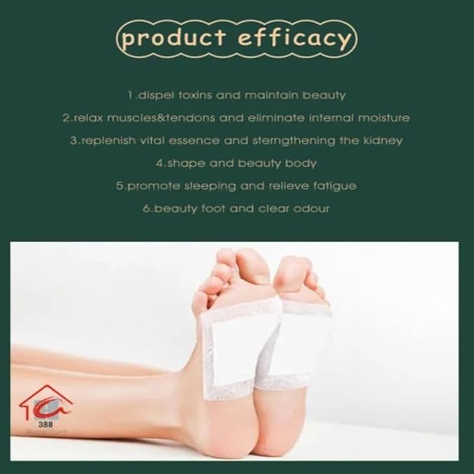 Detox Foot Pads (Pack of 2) 10 Patches