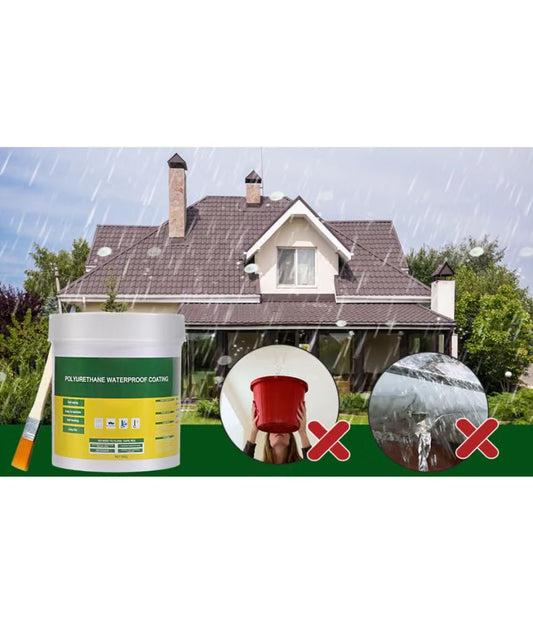 Waterproof Transparent Glue with Brush(Pack of 2)