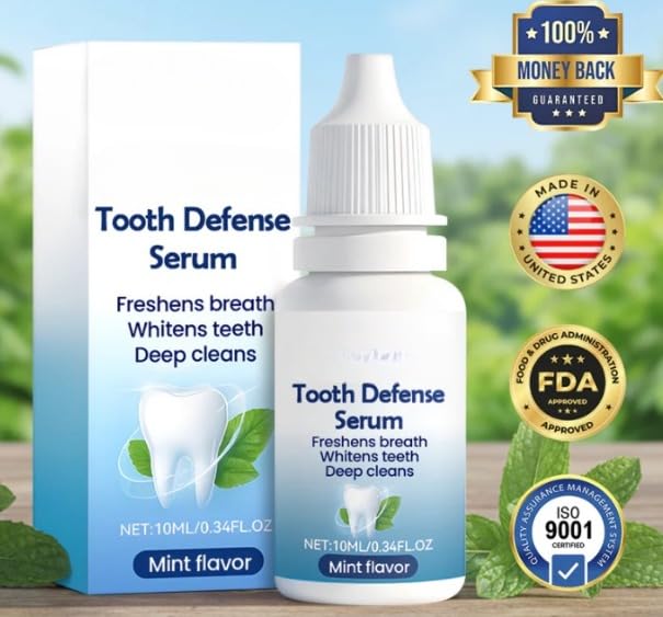 NanoHAP Tooth Defense Serum | Advanced Enamel Care, Fresh Breath & Daily Oral Protection | Buy 1 Get 1 Free